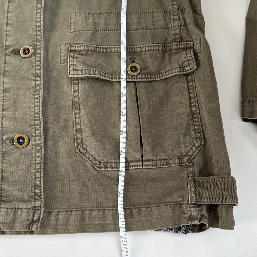Anthropologie Jacket with Knit Wool Pattern Back Size M - Picture 10 of 11